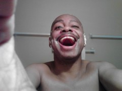ALEX SHAVING HAPPILY 3